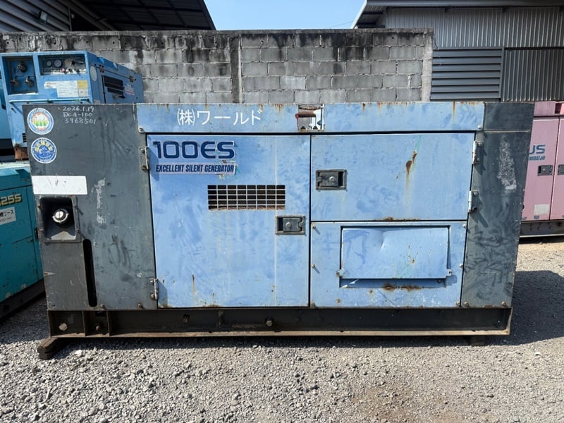 DCA100ESI::เครื่องกำเนิดไฟฟ้า Denyo genset 80KVA 100KVA OEK 081-3062283