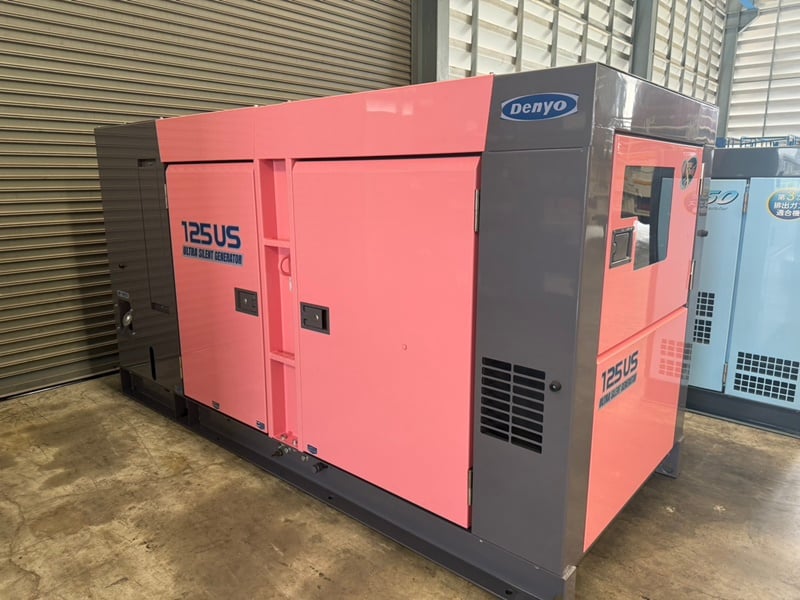 DCA125USH- เครื่องปั่นไฟ Denyo genset ขนาด 100KVA 125KVA OEK 0813062283