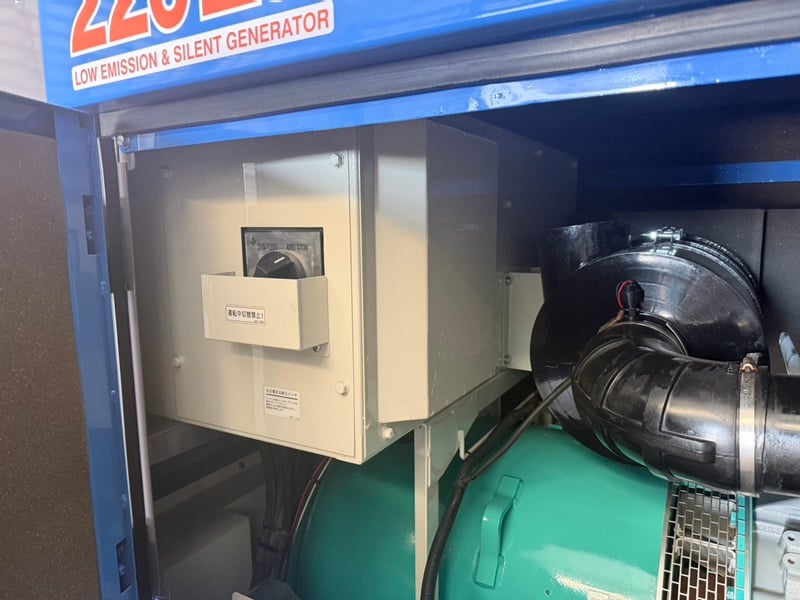 DCA220LSI - ปั่นไฟ Denyo Genset 200KVA 220 kva.เครื่องยนต์ Isuzu by OEK 098-5625920