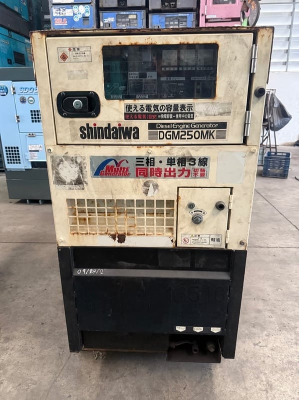 DGM250MK-P Shindaiwa Generator 20kva. 25kva by OEK 098-5625920 DGM250MK-P Shindaiwa Generator 20kva. 25kva by OEK 098-5625920