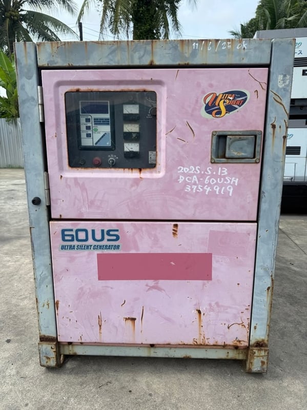 DCA60USH- เครื่องปั่นไฟ Denyo genset ขนาด 50KVA 60KVA OEK 098-5625920   