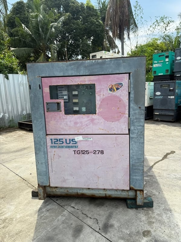 DCA125USH เครื่องปั่นไฟ Denyo genset ขนาด 100KVA 125KVA OEK 098-5625920 
