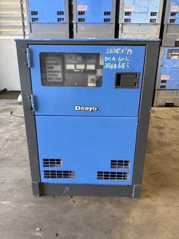 DCA60LSI เครื่องปั่นไฟ Denyo genset 50KVA 60KVA OEK 081-3062283 DCA60LSI เครื่องปั่นไฟ Denyo genset 50KVA 60KVA OEK 081-3062283