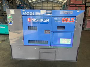 DCA60LSIB - เครื่องปั่นไฟ Denyo genset ขนาด 50KVA 60KVA OEK 098-5625920