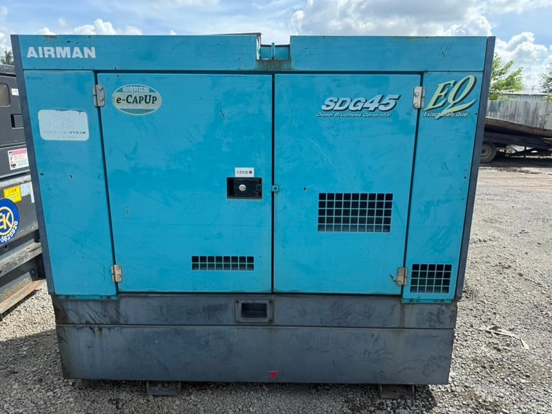 SDG45S EQ- เครื่องปั่นไฟ แอร์แมน genset ขนาด 37KVA 45KVA OEK 081-3062283