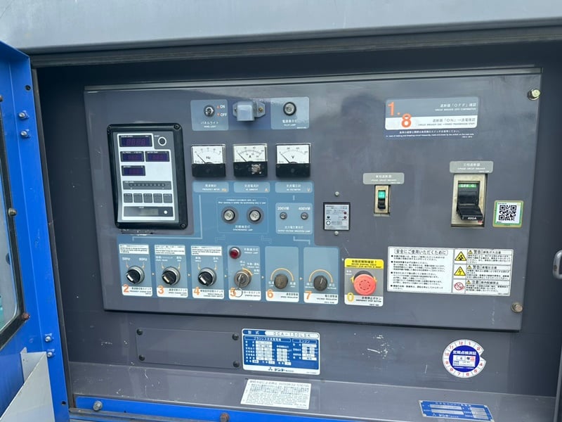 DCA150LSK- เครื่องกำเนิดไฟฟ้า Denyo ขนาด 125KVA 150KVA OEK 098-5625920 