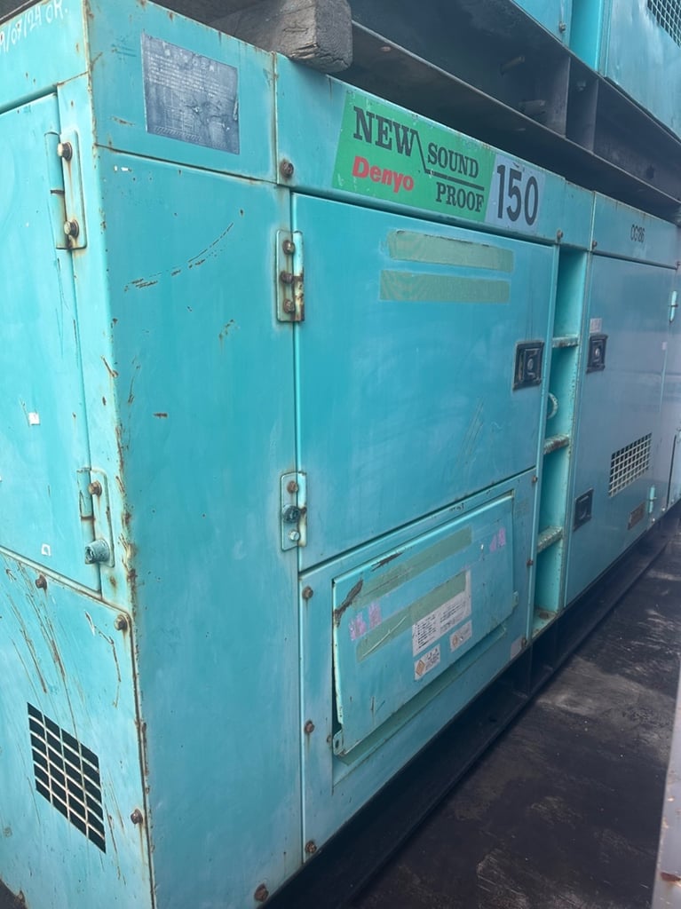 DCA150SPM - เครื่องกำเนิดไฟฟ้า Denyo genset ขนาด 125KVA 150KVA OEK 