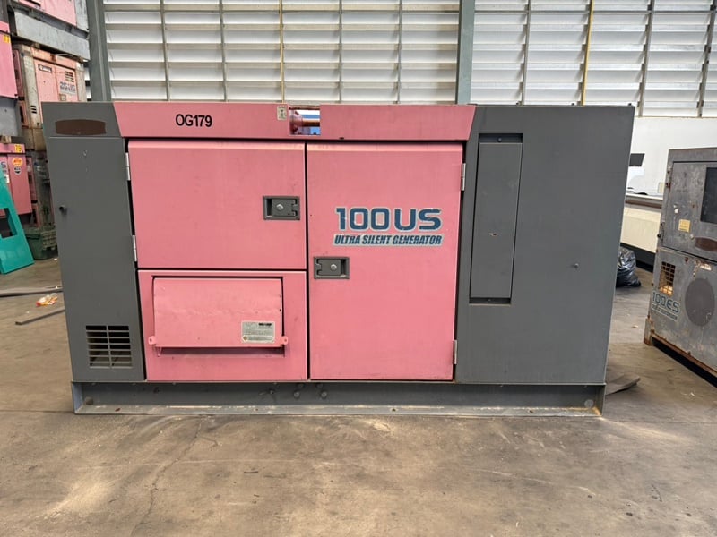 DCA100USI:: เครื่องปั่นไฟ Denyo genset ขนาด 80KVA 100KVA OEK 098-5625920