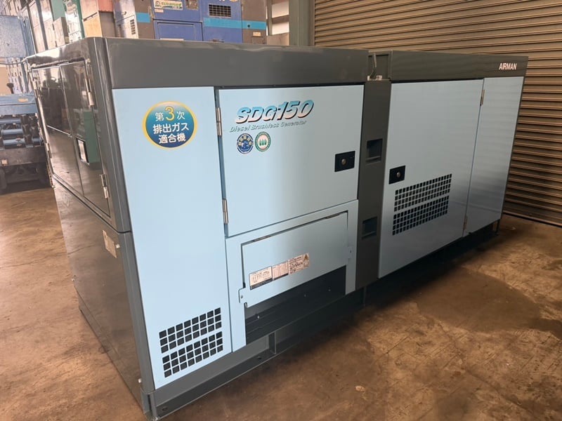 SDG150S - เครื่องกำเนิดไฟฟ้า แอร์แมน genset 125KVA 150KVA OEK 081-3062283