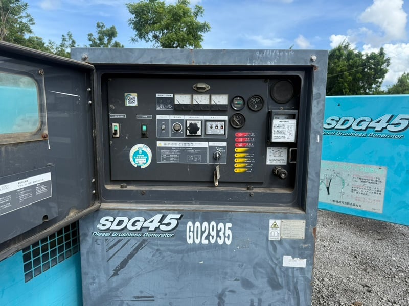 SDG45S EQ- เครื่องปั่นไฟ แอร์แมน genset ขนาด 37KVA 45KVA OEK 081-3062283