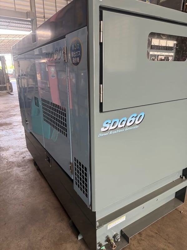 SDG60S เครื่องปั่นไฟ แอร์แมน genset ขนาด 50KVA 60KVA OEKshop SDG60S เครื่องปั่นไฟ แอร์แมน genset ขนาด 50KVA 60KVA OEKshop