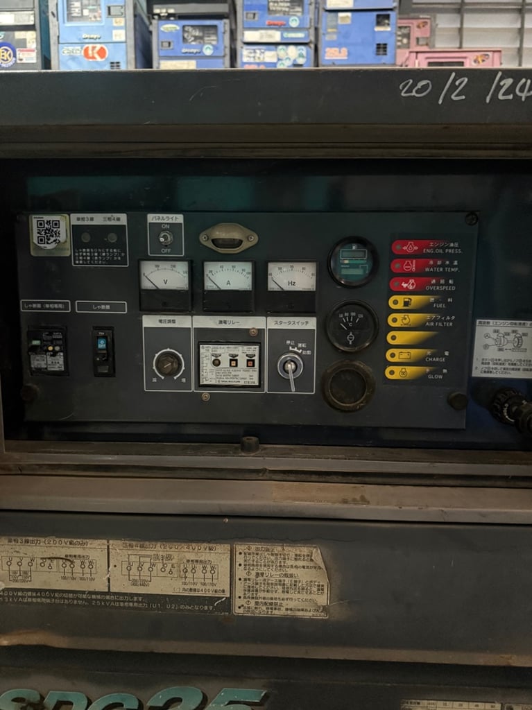 SDG25AS  เครื่องปั่นไฟ แอร์แมน genset ขนาด 20KVA 25KVA OEK 098-5625920  SDG25AS  เครื่องปั่นไฟ แอร์แมน genset ขนาด 20KVA 25KVA OEK 098-5625920