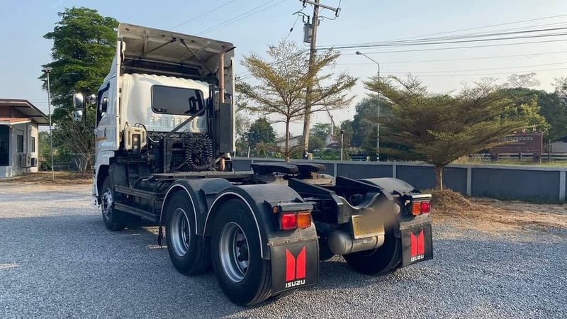 หัวลาก isuzu Deca GXZ360 ปี63 ไมล์ 4แสนกว่า ยางใหม่10 เส้น รถเดิมๆ รถสวยพร้อมใช้