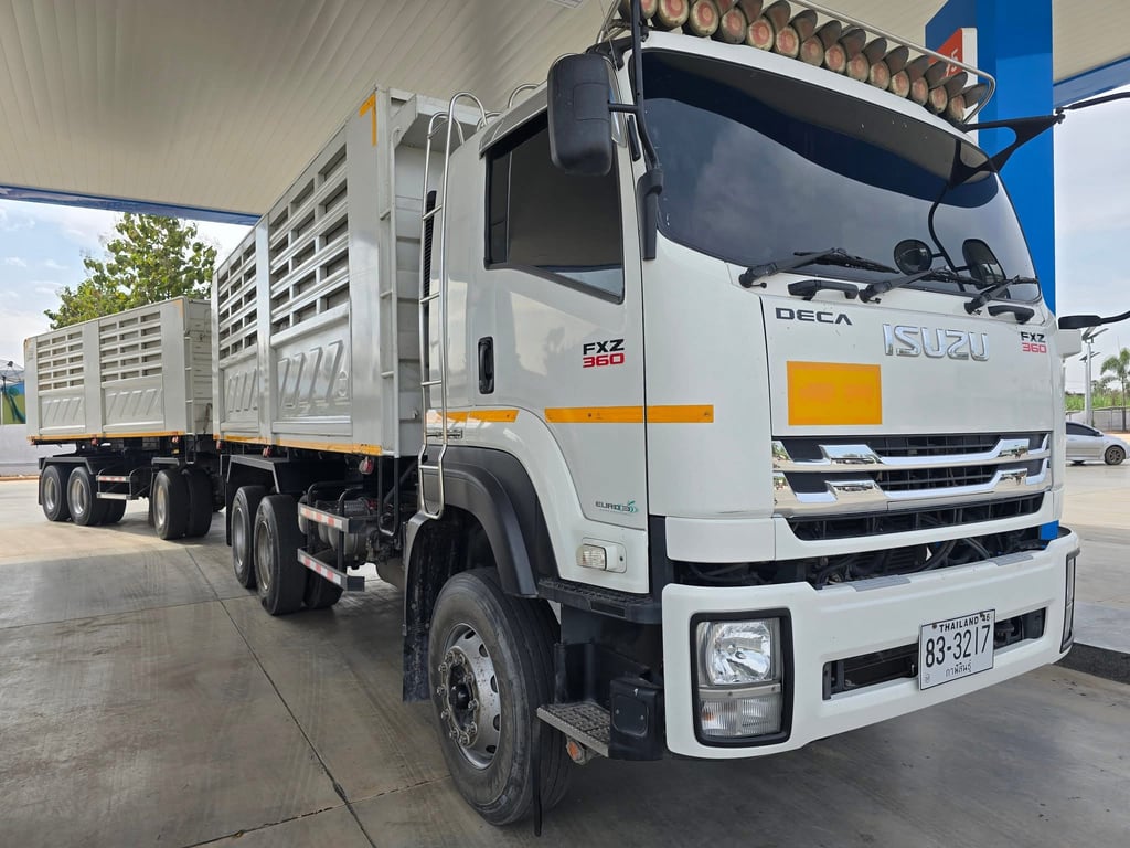 อีซูซุ FXZ 360ปี66 เฟืองเร็ว รถสวยพร้อมใช้งานเดิมสนิท ยันเงาไมล์แท้เอาเลขทะเบียนเช็คศูนย์ได้เลยครับ