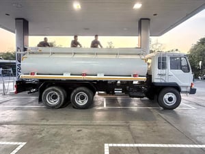 รถน้ำฟูโซ่ มิตรซู FN527TD 190แรง2เพลา ถังน้ำ15,000ลิตร รถสภาพ พร้อมใช้ 