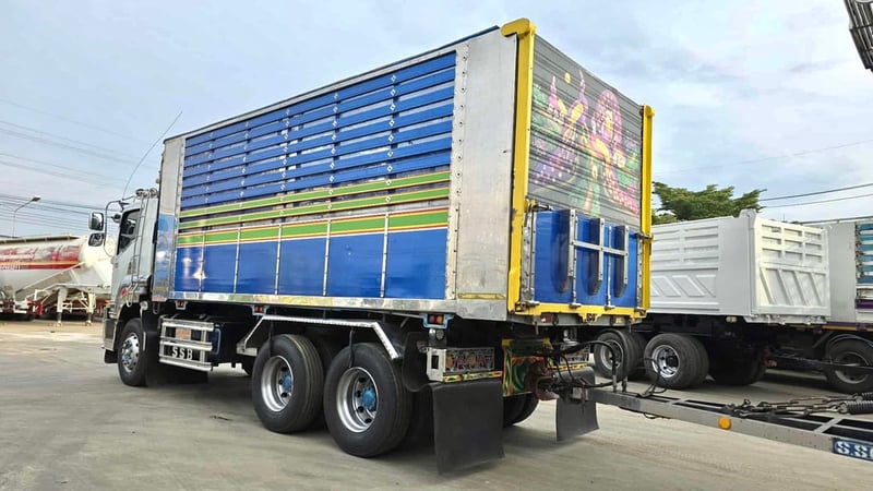  อีซูซุ FXZ360ปี62 JT พ่วงเเม่+ลูกดั้มเกษตรอู่สมบัติ รถสวยเดิมพร้อมใช้ 