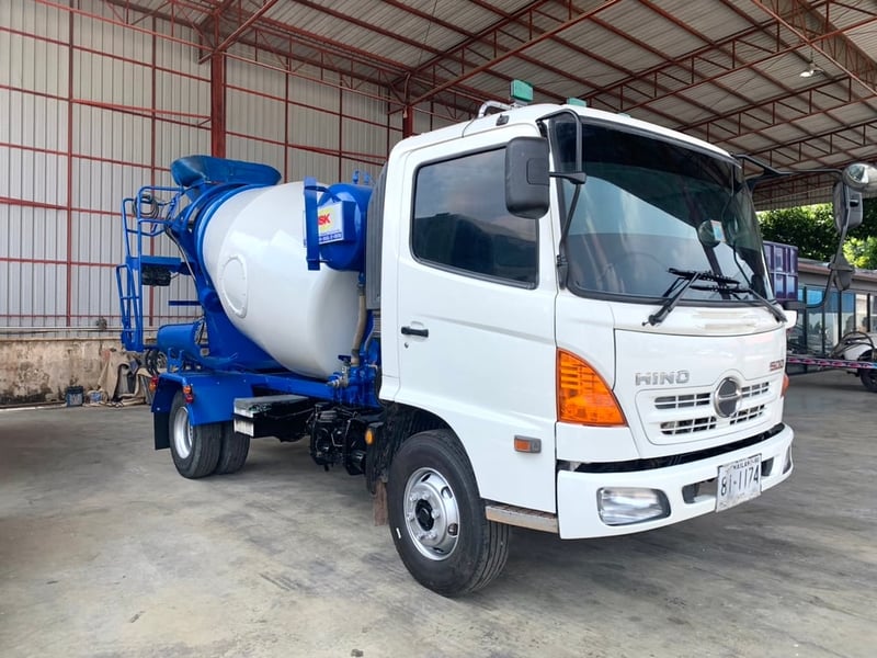 รถโม่หกล้อ ฮีโน่ FC9j 175ปี57 โม่NSK รถพร้อมใช้