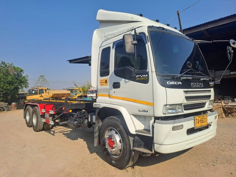  สิบล้อเพลาเดียว FVM230แรง ปี50 ยาว 7.50 เมตร รถ วิ่งตู้คอนเทนเนอร์ เครื่องดีคัสซีสวย หัวเดิมบาง สภาพสวยพร้อมใช้งาน ราคาเบาๆ