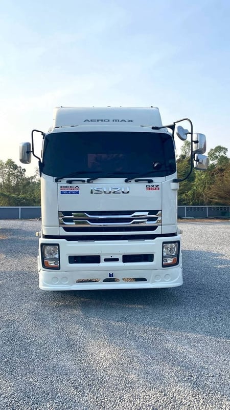 หัวลาก isuzu Deca GXZ360 ปี63 ไมล์ 4แสนกว่า ยางใหม่10 เส้น รถเดิมๆ รถสวยพร้อมใช้