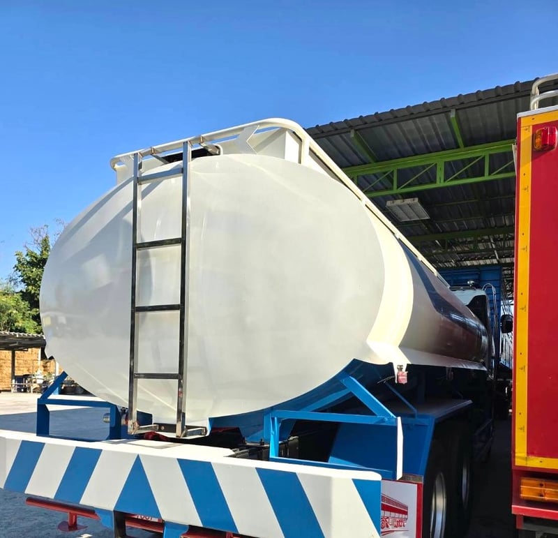 รถเเท๊งค์น้ำ ฮีโน่FM1A 344 2เพลาปี57 ถังใหม่15,000ลิตร รถพร้อมใช้ 