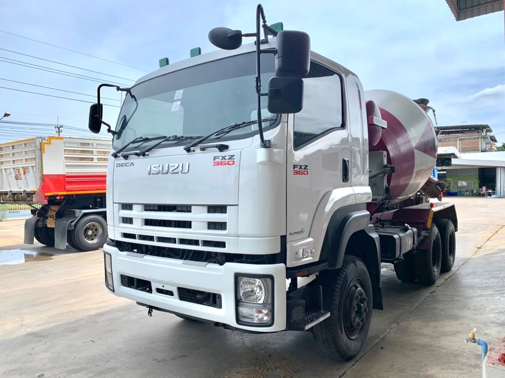 รถโม่ปูน อีซูซุ FXZ360ปี55 โม่ลิพเเฮร์ 6Q รถพร้อมใช้ จะหัยเก็บสีโม่ หรือเเบบไหนมาคุยกันคับ รถโม่ปูน อีซูซุ FXZ360ปี55 โม่ลิพเเฮร์ 6Q รถพร้อมใช้ จะหัยเก็บสีโม่ หรือเเบบไหนมาคุยกันคับ