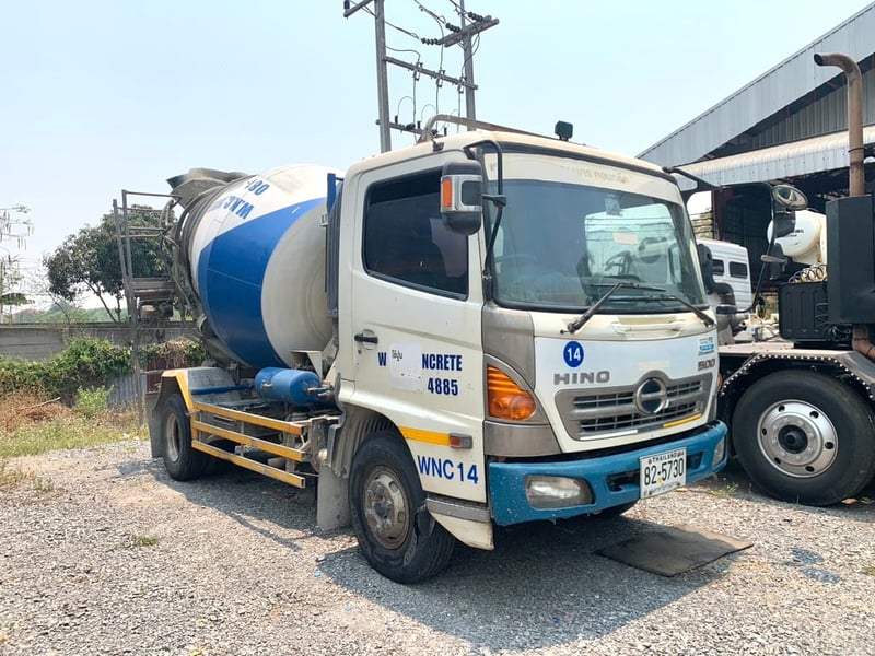 รถโม่หกล้อ ฮีโน่ FC9j 175ปี62 โม่ลิพเเฮร์ รถพร้อมใช้ 