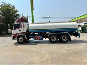 รถเเท๊งค์น้ำ ฮีโน่ FM8J 260 ปี67 แท็งค์สเปรย์น้ำ(ต่อใหม่15,000ลิตร)  35,XXX กม.รถสวยพร้อมใช้ 