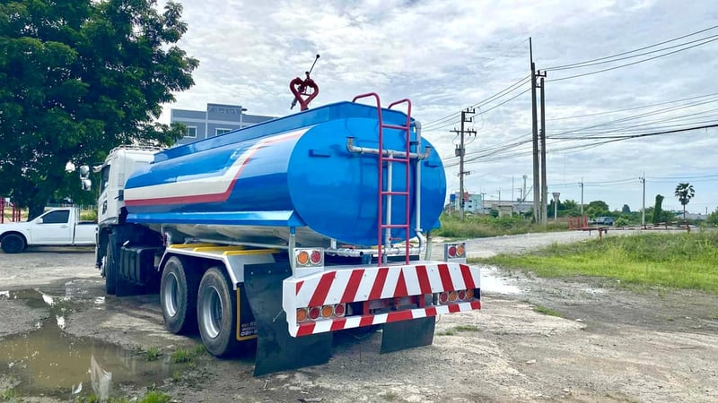 HINO FM 344ปี58 ถังใหม่ 15,000 ลิตร รถพร้อมใช้