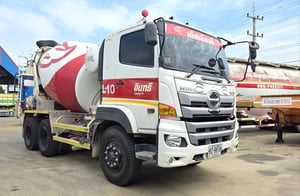 รถโม่ปูน ฮีโน344ปี63 4คัน ปี63 โม่7คิว รถพร้อมใช้ 
