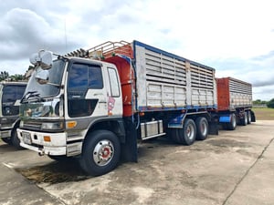  ฮีโน่FM3m 240 ดั้มเเม่+ลูก รถพร้อมใช้ สอบถามดัยคับ 