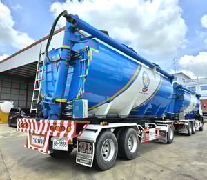 รถพ่วงเบาท์อาหารสัตว์ อีซุFXZ360 ปี64 ไมล์ 140,000 กม.ต่อ อู่ ส พันธเดช ต่อเบา ใส่ของได้ 34 ตันออกป้ายแดง 