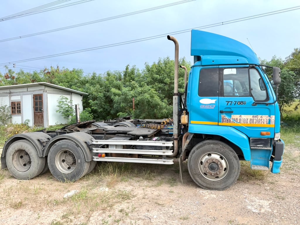 มี2คัน หัวลาก Nissan 454 เครื่อง PF6 320เเรงปี51 สภาพพร้อมใช้งาน เครื่องดี แอร์เย็น ทะเบียนพร้อม ราคาเบาๆๆ Tel.0909758978ชายตู่