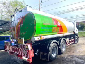 วัตถุไวไฟ อีซุ FVM240ปี58 ถัง18,000 รถสวยเดิม เอกสารพร้อมโอนคับ 