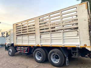 ฮีโน่ FM2P 380ปี64   ยางใหม่ 22 เส้น ไม่ดั้ม รถสวยเดิมพร้อมใช้ 