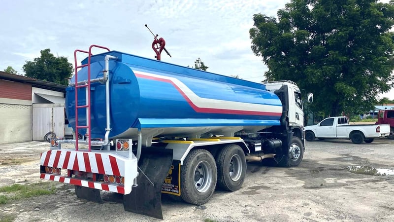 HINO FM 344ปี58 ถังใหม่ 15,000 ลิตร รถพร้อมใช้