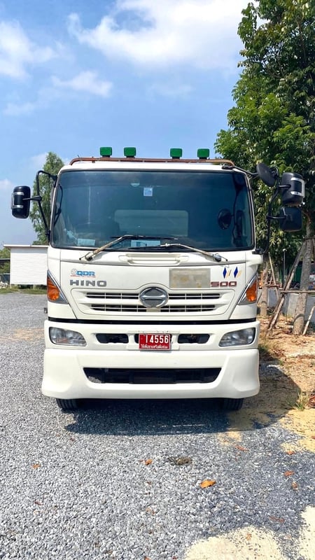 รถสิบล้อ Hino FM1A 344 ปี60 ดั้มสามมมิตร มีระบบลากพ่วง ยางใหม่ 10เส้น 