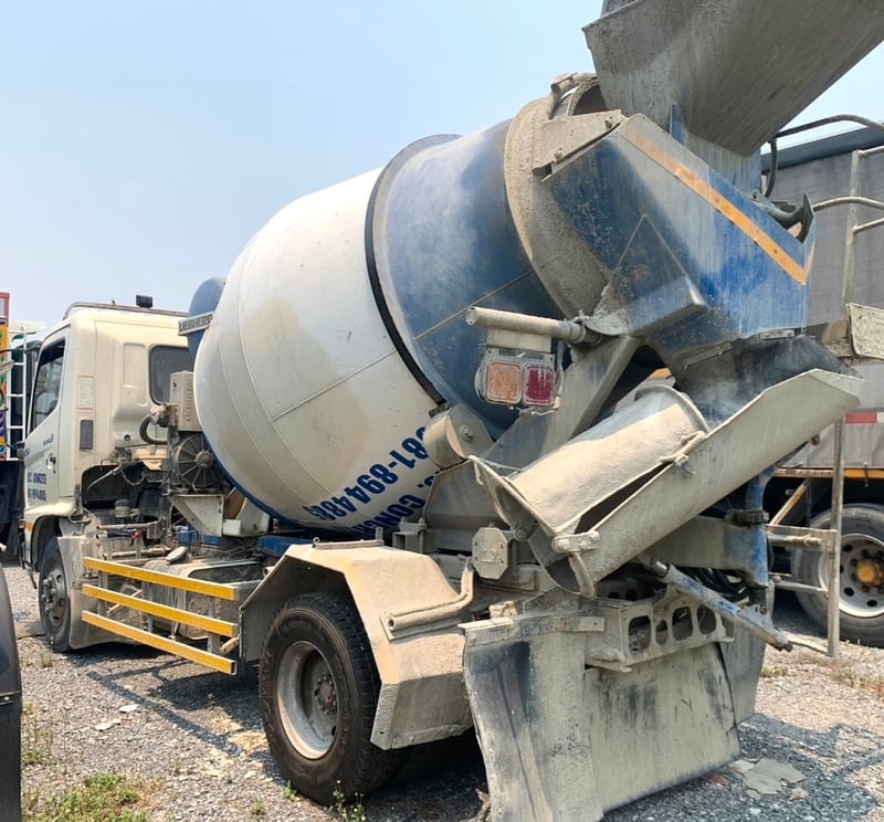 รถโม่หกล้อ ฮีโน่ FC9j 175ปี62 โม่ลิพเเฮร์ รถพร้อมใช้ 