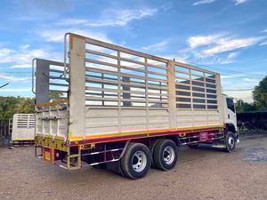 FVM 240 เเรง  เพลาเดียว 7.8เมตรปี 61 