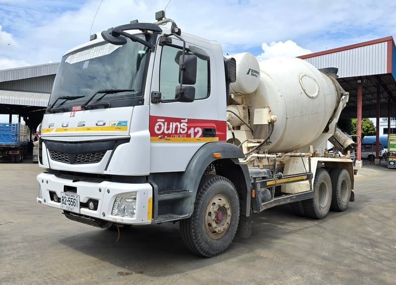 รถโม่ปูน ฟูโซ่280เเรง 2คันปี63 โม่7คิว รถพร้อมใช้ 