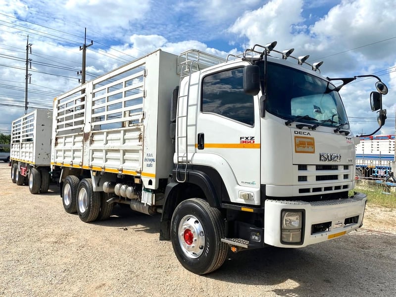 อีซูซุ FXZ 360 ปี54 กะบะไม่ดั้ม แม่ยาว6.20 ตัวลูกยาว7.00  สภาพสวยพร้อมใช้งาน 