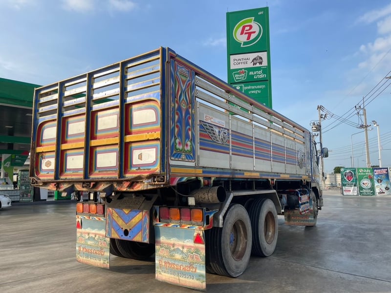 เข้าใหม่ อีซูซุ FVZ300.  เก่าเก็บปี 58 ดั้มอู่สุพรรณชัย รถสวยเดิม 