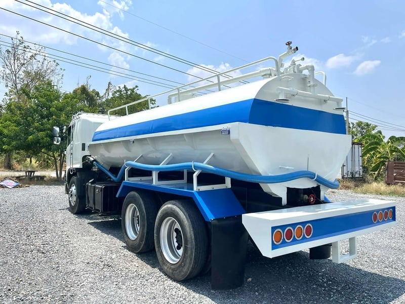 รถเเท๊งค์น้ำ ฮีโน่ FM 251ปี55 2เพลา แท๊งน้ำ 13000ลิตร รถพร้อมใช้ 