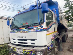 เข้าใหม่ อีซูซุ FVZ300.  เก่าเก็บปี 58 ดั้มอู่สุพรรณชัย รถสวยเดิม 