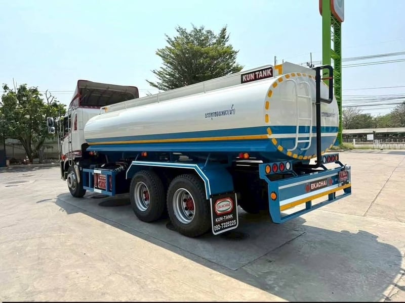 รถเเท๊งค์น้ำ ฮีโน่ FM8J 260 ปี67 แท็งค์สเปรย์น้ำ(ต่อใหม่15,000ลิตร)  35,XXX กม.รถสวยพร้อมใช้ 