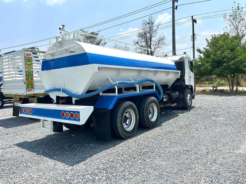 รถเเท๊งค์น้ำ ฮีโน่ FM 251ปี55 2เพลา แท๊งน้ำ 13000ลิตร รถพร้อมใช้ 