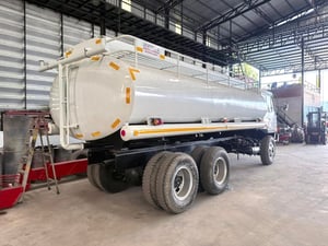 รถน้ำฟูโซ่ มิตรซู FN527TD 190แรง2เพลา ถังน้ำ15,000ลิตร รถสภาพ พร้อมใช้ 