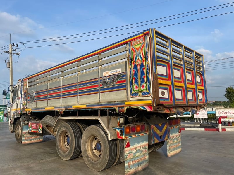 เข้าใหม่ อีซูซุ FVZ300.  เก่าเก็บปี 58 ดั้มอู่สุพรรณชัย รถสวยเดิม 