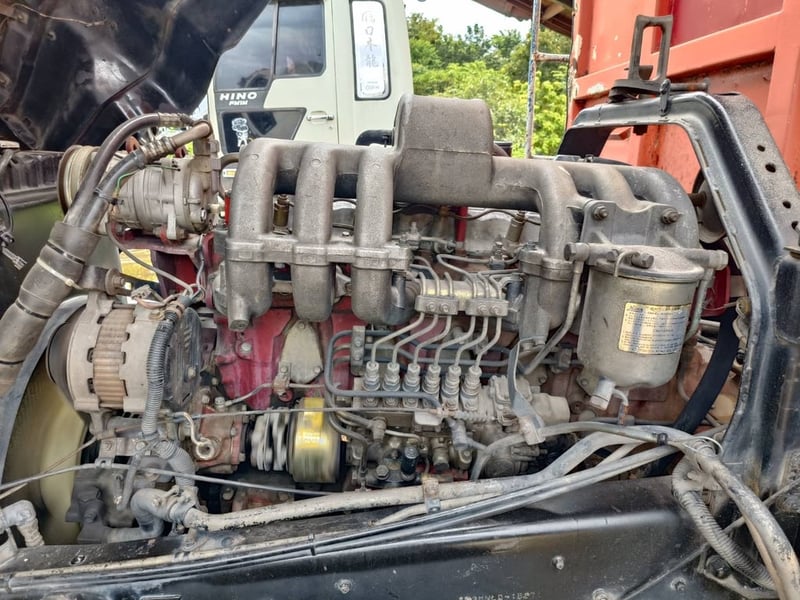  ฮีโน่FM3m 240 ดั้มเเม่+ลูก รถพร้อมใช้ สอบถามดัยคับ 