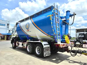 รถพ่วงเบาท์อาหารสัตว์ อีซุFXZ360 ปี64 ไมล์ 140,000 กม.ต่อ อู่ ส พันธเดช ต่อเบา ใส่ของได้ 34 ตันออกป้ายแดง 