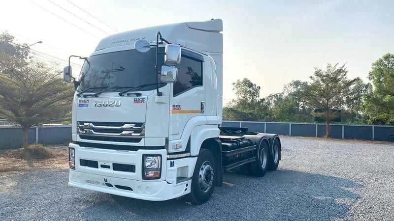 หัวลาก isuzu Deca GXZ360 ปี63 ไมล์ 4แสนกว่า ยางใหม่10 เส้น รถเดิมๆ รถสวยพร้อมใช้